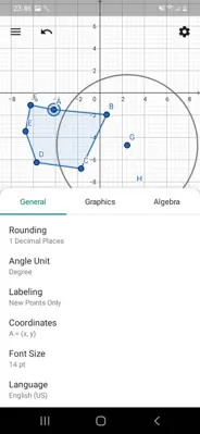 GeoGebra Geometry android App screenshot 1