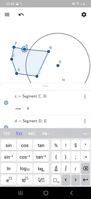 GeoGebra Geometry android App screenshot 7